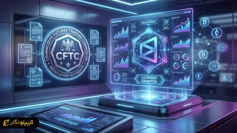 پلی مارکت با مجوز CFTC وارد بازار آمریکا شد؛ تحولی بی‌سابقه در پیش‌بینی کریپتو