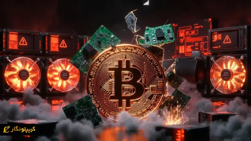 ماینرهای بیت کوین در دوراهی بقا؛ هش ریت بی‌سابقه چه چالشی ایجاد کرد؟