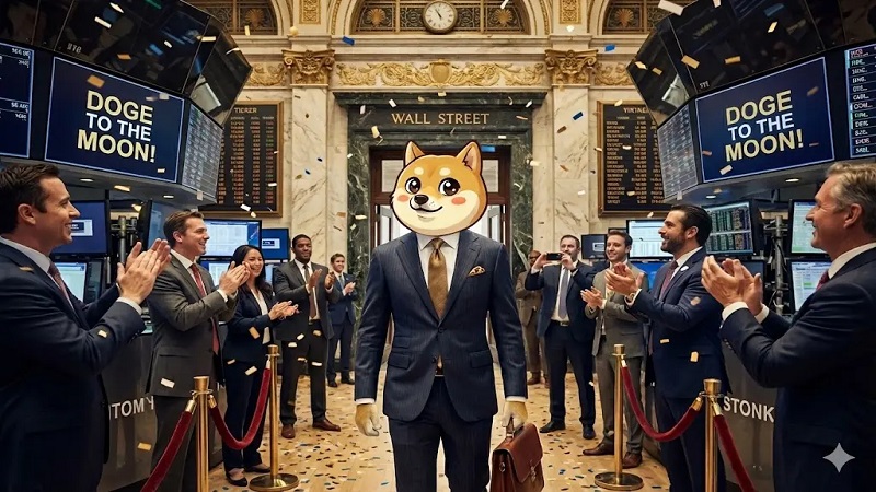 ورود رسمی دوج‌کوین به وال‌استریت؛ ETF فردا عرضه می‌شود