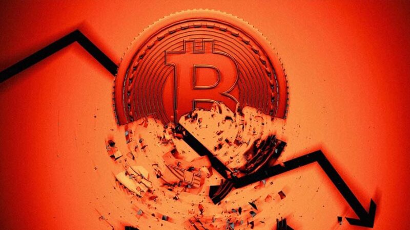 بیت کوین پس از ریزش بازار کریپتو، تمام سود سال را از دست داد!