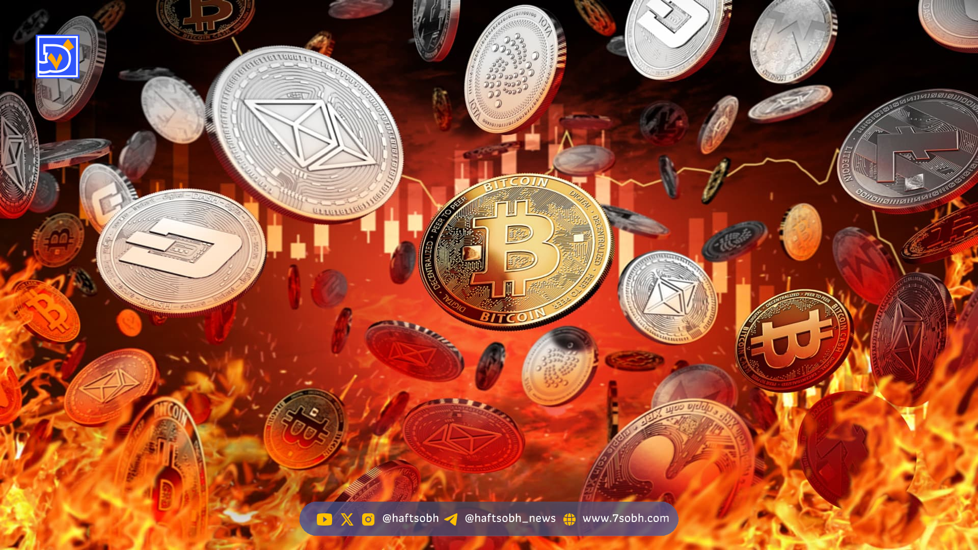 سقوط سنگین بیت کوین به زیر ۹۸ هزار دلار؛ میلیون‌ها دلار لیکویید شد