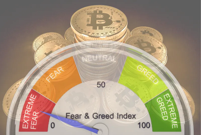 سقوط بی‌سابقه شاخص ترس و طمع بیت‌کوین؛ بدبینی سرمایه‌گذاران به اوج رسید
