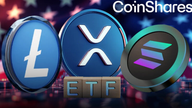 کوین‌شیرز به‌ناگاه از عرضه ETFهای ریپل، سولانا و لایت‌کوین کناره‌گیری کرد؛ بازار در شوک!