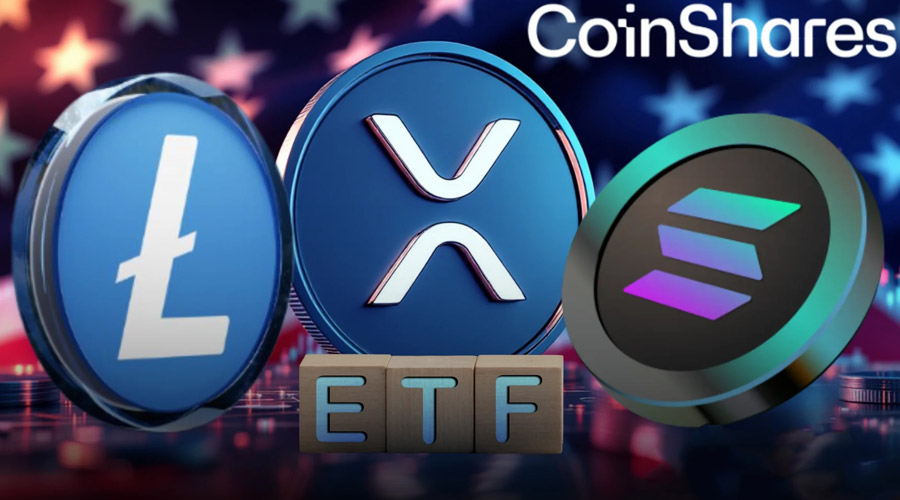 کوین‌شیرز به‌ناگاه از عرضه ETFهای ریپل، سولانا و لایت‌کوین کناره‌گیری کرد؛ بازار در شوک!