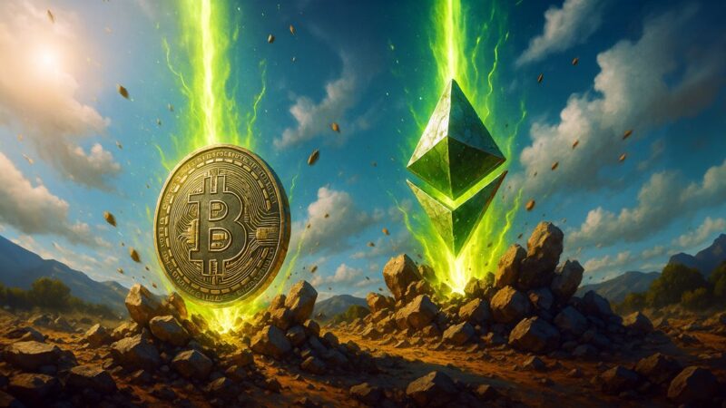 چرا بیت‌کوین و اتریوم در روزهای اخیر به اوج برگشتند؟ تحلیل رشد ناگهانی بازار ارز دیجیتال در آمریکا