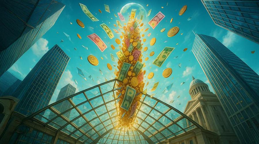 رکوردشکنی عرضه پول جهانی! بازار کریپتو منفجر می‌شود؟