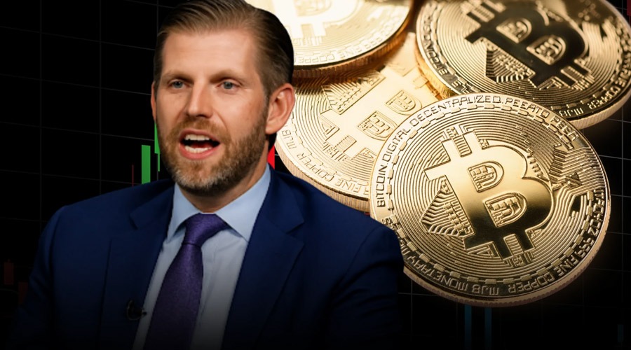 اریک ترامپ: جریان سرمایه از طلا به بیت‌کوین در راه است