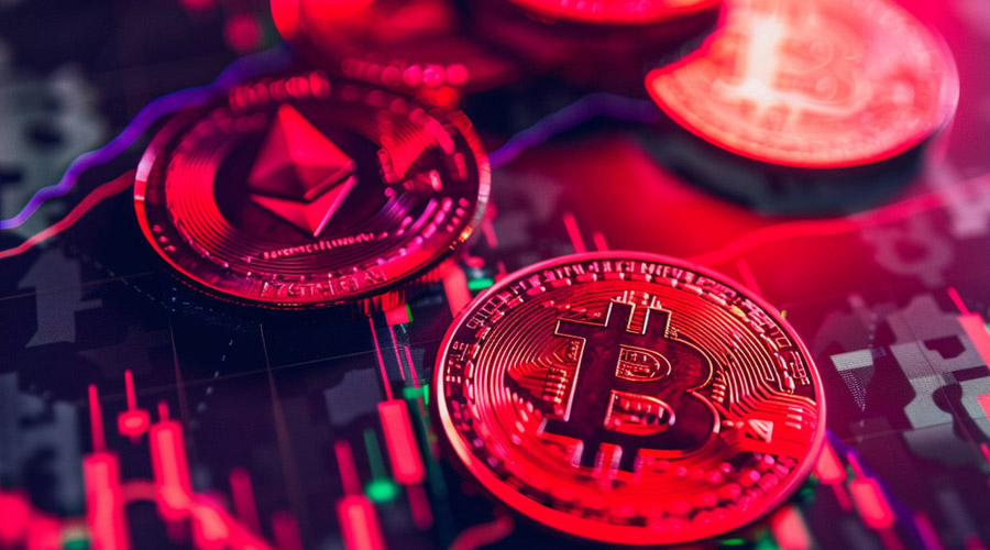 دلایل سقوط امروز بازار ارز دیجیتال و افت شدید بیت‌کوین