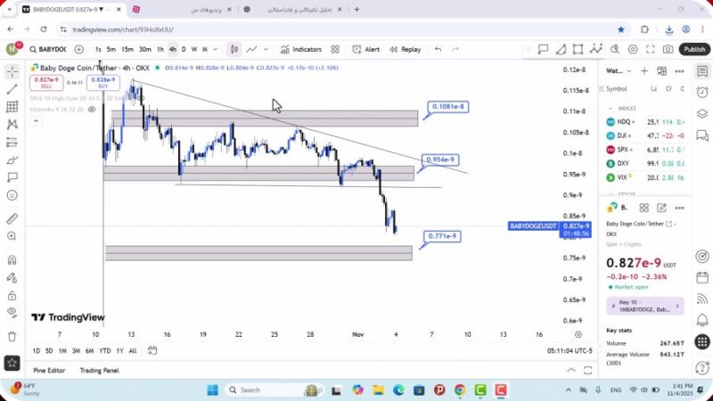 تحلیل بیبی دوج امروز 13 آبان 1404 