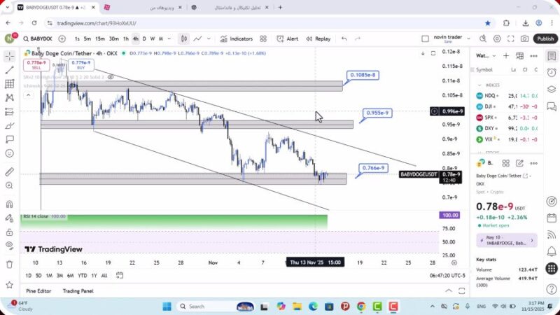 تحلیل بیبی دوج امروز 24 آبان 1404