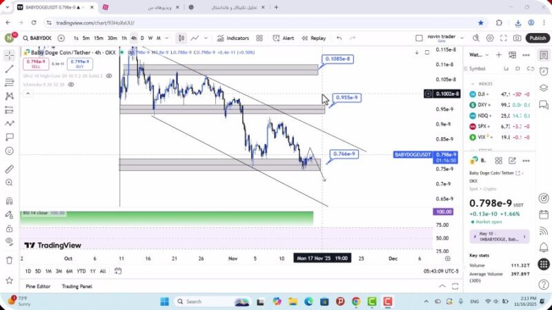 تحلیل بیبی دوج امروز 25 آبان 1404