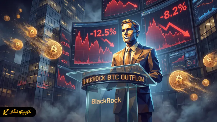 فروش ۷۴ میلیون دلاری بیت کوین توسط بلک راک؛ زنگ خطر بازار کریپتو یا جابه‌جایی هوشمند؟