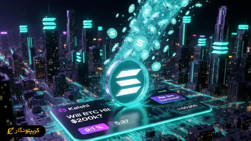 انقلاب در دنیای کریپتو: کالشی پیش‌بینی‌های واقعی را روی سولانا توکنیزه کرد!