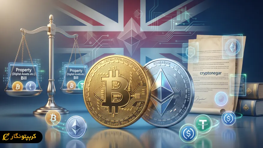 بریتانیا با قانون جدید، رمزارزها را رسماً دارایی شخصی اعلام کرد!