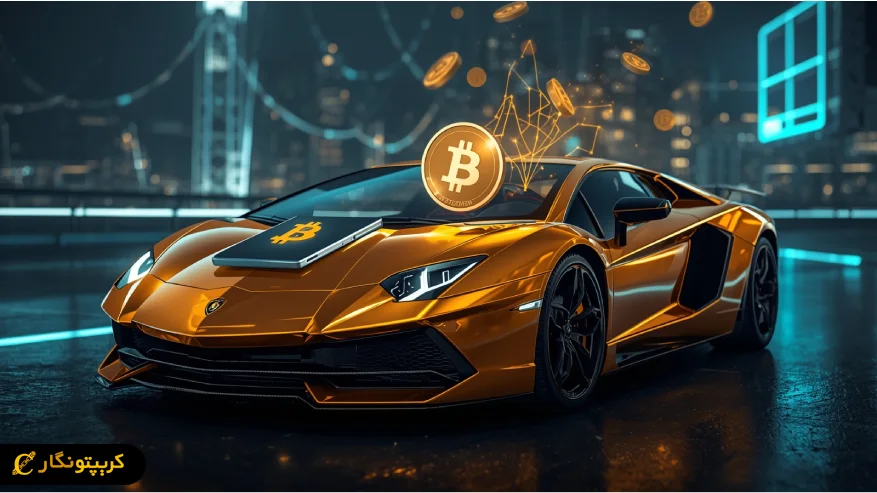 لامبورگینی با کیف پول بیت کوین، وارد دنیای کریپتو شد؛ انقلاب لوکس در بلاکچین!