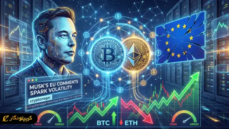 چرا اظهارات جنجالی ایلان ماسک درباره اتحادیه اروپا بازار کریپتو را تکان نداد؟