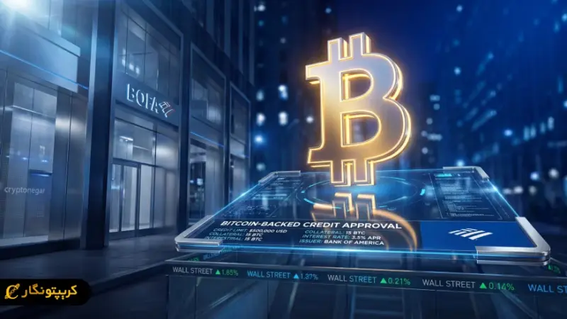 بانک آمریکا رسماً وام با پشتوانه بیت کوین را راه‌اندازی کرد؛ آغاز تحولی بزرگ در بانکداری سنتی!