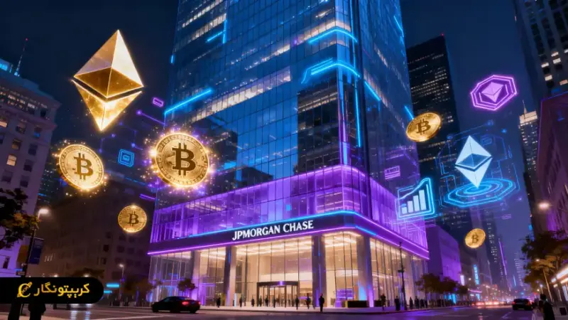 حرکت جسورانه جی‌پی‌مورگان؛ راه‌اندازی صندوق توکنیزه ۱۰۰ میلیون دلاری روی اتریوم