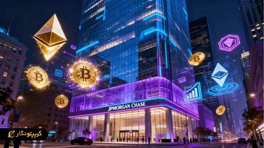 حرکت جسورانه جی‌پی‌مورگان؛ راه‌اندازی صندوق توکنیزه ۱۰۰ میلیون دلاری روی اتریوم