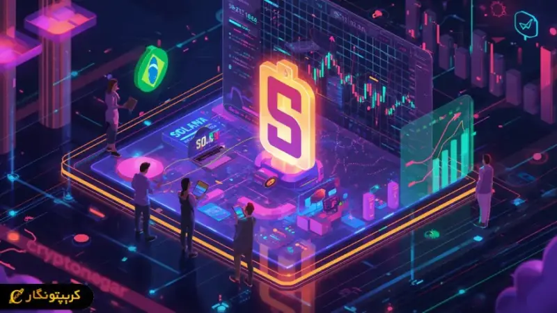 سولانا با مجوز رسمی، مهمان ویژه بورس برزیل شد؛ ورود پول‌های بزرگ به دنیای کریپتو!