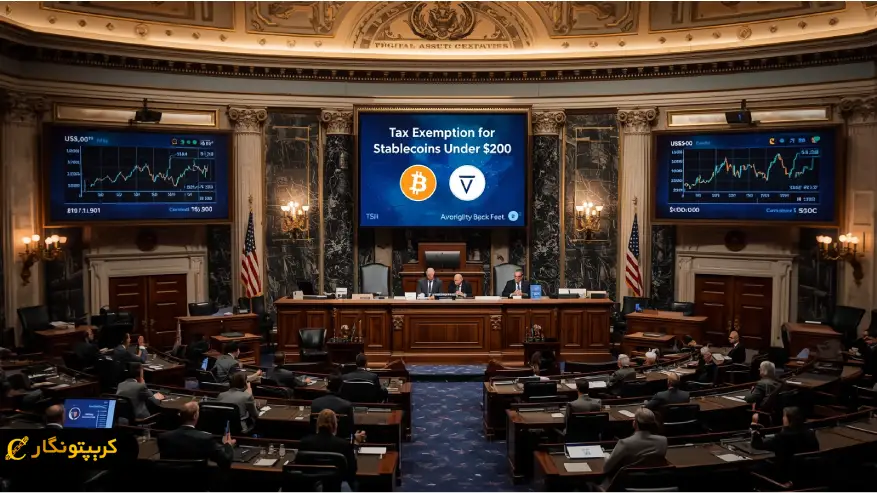 کنگره آمریکا در آستانه انقلاب مالی با معافیت مالیاتی تراکنش‌های کوچک استیبل کوین!