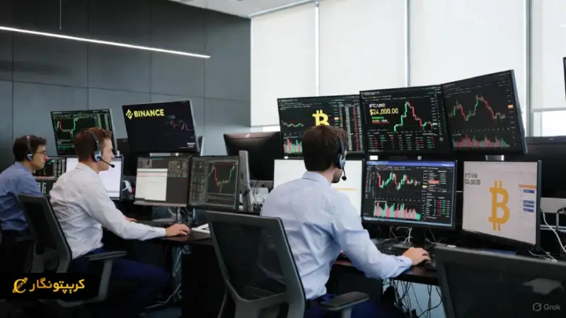 سقوط ناگهانی بیت کوین در بایننس در شب کریسمس؛ قیمت به 24 هزار دلار رسید!