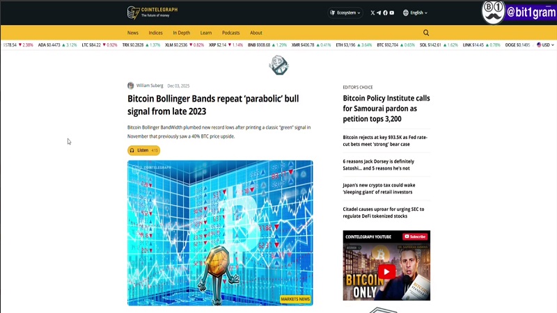 باید ببینی انفجاری ترین سیگنال در تاریخ بیت کوین که کسی ازش خبر نداره