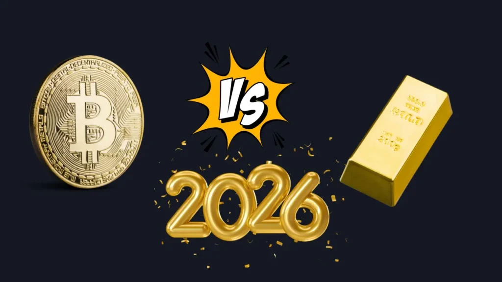 چرا بیت‌کوین در ۲۰۲۶ از طلای سنتی پیشی می‌گیرد؟ ۴ دلیل شگفت‌انگیز که باید بدانید!