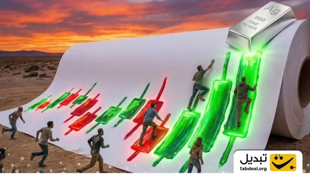 نقره رکورد زد؛ جهش تاریخی قیمت تا ۵۸ دلار در بازار جهانی!