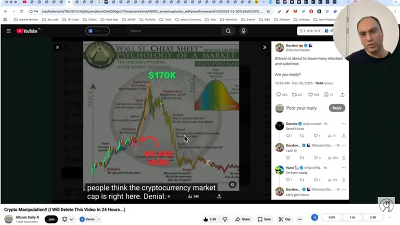 بازار رمزارزها را دستکاری می کنند؟ تحلیل و بررسی اخبار بازار رمزارزها