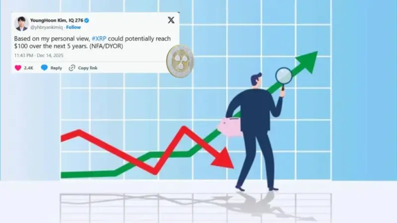 پیش‌بینی شگفت‌انگیز باهوش‌ترین مرد جهان: ریپل تا ۵ سال آینده به ۱۰۰ دلار می‌رسد؟