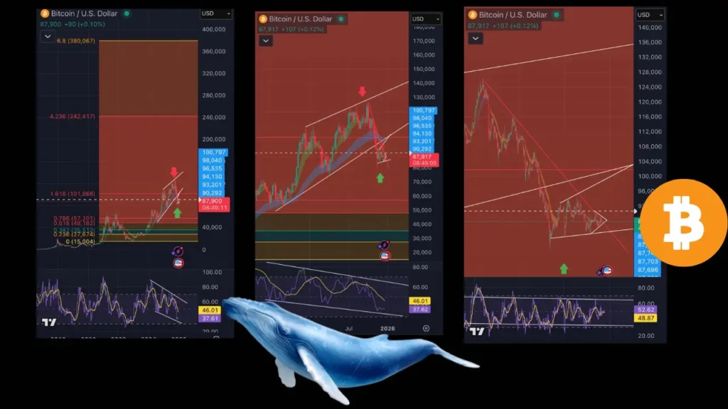 شکار نهنگ‌ها در کف قیمت بیت کوین؛ آیا زمان جهش بزرگ فرا رسیده؟