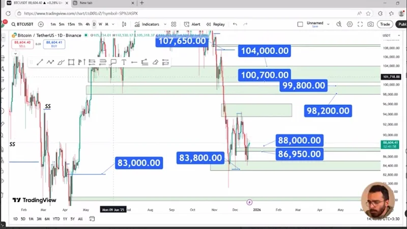 تحلیل امروز بازار کریپتو، بیت‌کوین و اتریوم در آستانه تصمیم بزرگ