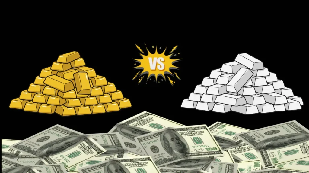 طلا یا نقره؛ کدام فلز گران‌بها در شرایط تورمی بهتر سرمایه‌گذاری است؟
