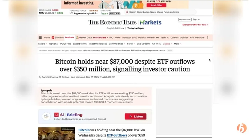 چرخش پول هوشمند در ETFها؛ بیت‌کوین مقصد جدید سرمایه‌ها؟