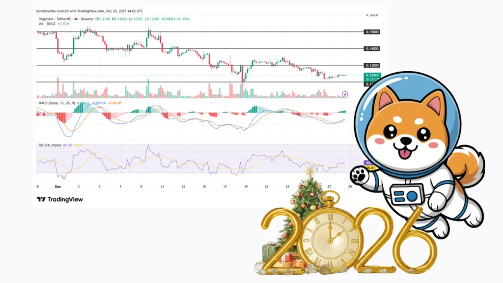 آیا دوج‌کوین در ۲۰۲۶ به ۱ دلار می‌رسد؟ تحلیل شگفت‌انگیز بازار کریپتو!