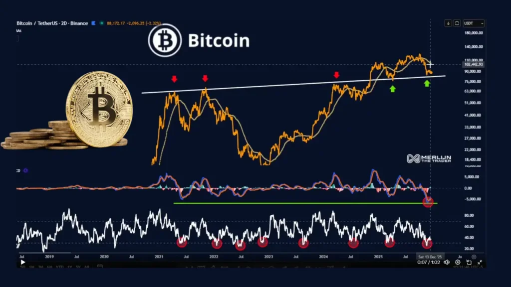 سیگنال عجیب RSI؛ آیا بیت کوین در آستانه جهش انفجاری است؟