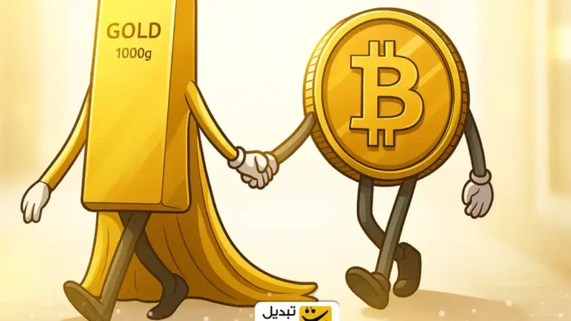 آیا بیت‌کوین در مسیر طلای امن بازارها قرار گرفته است؟