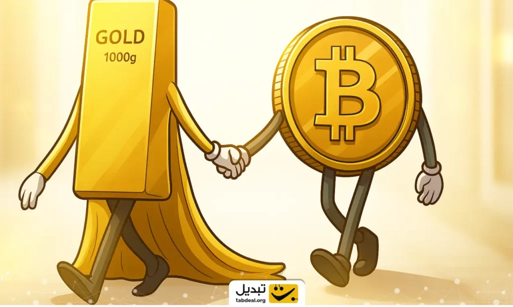 آیا بیت‌کوین در مسیر طلای امن بازارها قرار گرفته است؟