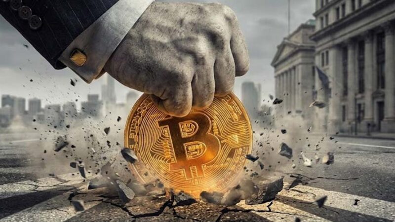 بیت کوین دوباره سقوط کرد؛ آیا وال استریت پشت پرده این ریزش است؟