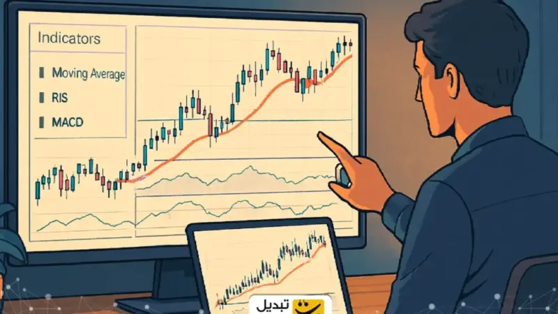 چگونه با اندیکاتورها در تریدینگ ویو، جهت بازار را به‌راحتی تشخیص دهیم؟