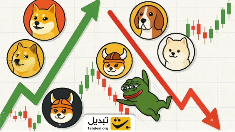میم‌کوین‌ها در ۲۰۲۵؛ از رکورد تاریخی تا سقوط بی‌سابقه ۶۹ درصدی!