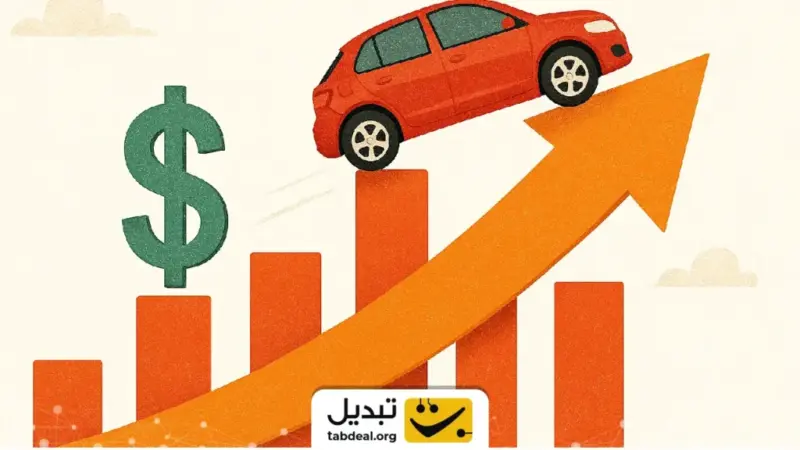 قیمت خودرو با شتابی فراتر از دلار؛ افزایش حیرت‌انگیز ۱۸۰۰ درصدی بهای دلاری!