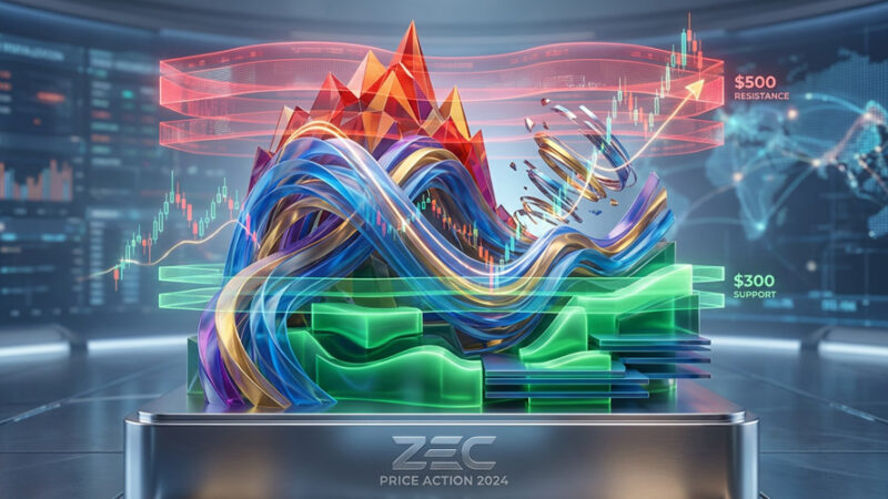 زی‌کش در تقاطع سرنوشت‌ساز؛ آیا قیمت ZEC به ۵۰۰ دلار می‌رسد یا سقوطی بزرگ در راه است؟