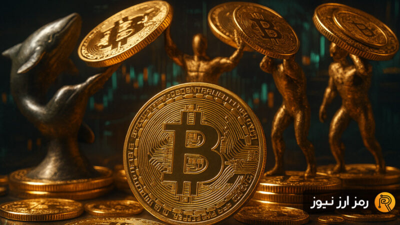 ۳۰ درصد بیت‌کوین در دستان غول‌های سرمایه؛ بازار چگونه تحت سلطه بزرگان درآمد؟