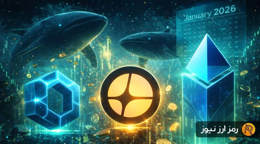 نهنگ‌های کریپتو در آستانه ۲۰۲۶ این ۳ آلت‌کوین را طوفانی می‌خرند!