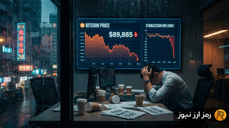 ریزش بیت‌کوین زیر ۹۰ هزار دلار؛ چرا کاهش نرخ بهره فدرال رزرو تاثیری نداشت؟