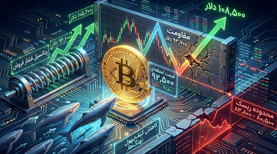 ۲ مانع بزرگ، یک فرصت طلایی؛ شرط صعود بیت‌کوین به ۱۰۸،۵۰۰ دلار اعلام شد!