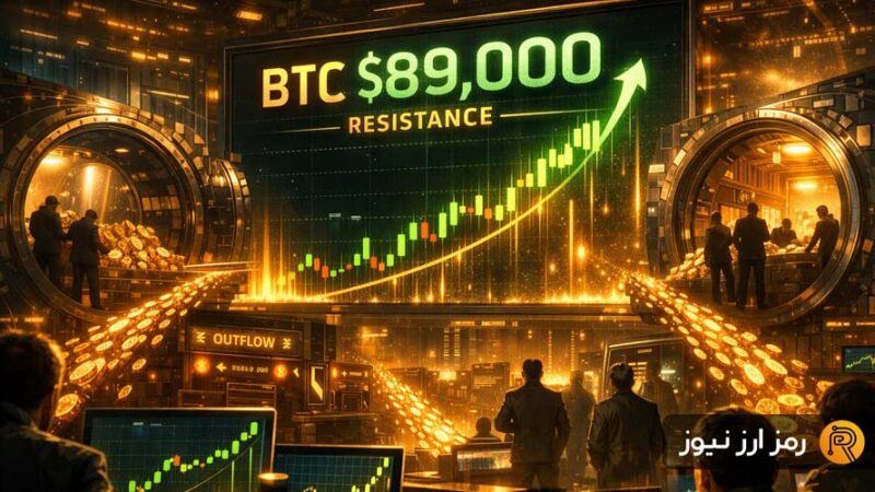 افزایش ۵۹ درصدی فشار خرید بیت‌کوین؛ آیا مقاومت ۸۹ هزار دلار در آستانه شکستن است؟