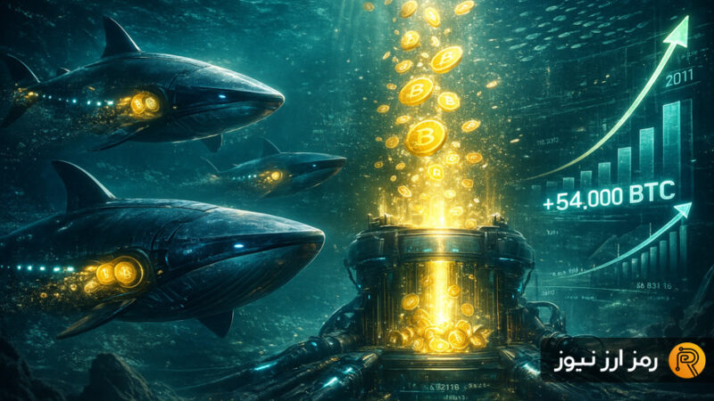 کوسه‌های بیت‌کوین چگونه در یک هفته ۵۴ هزار BTC جمع کردند؟ بازگشت به الگوهای طلایی ۲۰۱۱ و ۲۰۱۲؟